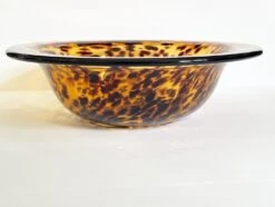 Large Vintage Tortoise Glass Bowl -Lenox Shop large vintage tortoise glass bowl 6972