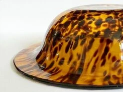 Large Vintage Tortoise Glass Bowl -Lenox Shop large vintage tortoise glass bowl 7984