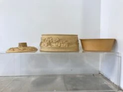 Late 19th Century Large 3pc Antique Wedgwood Caneware Game Pie Dish / Tureen C1870 #4 21 Late 19th Century Large 3pc Antique Wedgwood Caneware Game Pie Dish / Tureen C1870 #4 -Lenox Shop late 19th century large 3pc antique wedgwood caneware game pie dish tureen c1870 4 2041