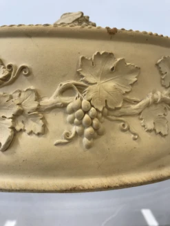 Late 19th Century Large Antique Wedgwood Caneware Cabbage Finial Game Pie Dish / Tureen C1870 #3 -Lenox Shop late 19th century large antique wedgwood caneware cabbage finial game pie dish tureen c1870 3 7900