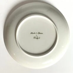 Late 20th Century ‘Herbs & Spices’ Salad Plates By Shafford - Set Of 6 -Lenox Shop late 20th century herbs and spices salad plates by shafford set of 6 1331