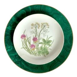 Late 20th Century ‘Herbs & Spices’ Salad Plates By Shafford - Set Of 6 -Lenox Shop late 20th century herbs and spices salad plates by shafford set of 6 4674