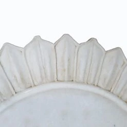 Late 20th Century Marble Charger / Server From India -Lenox Shop late 20th century marble charger server from india 7841