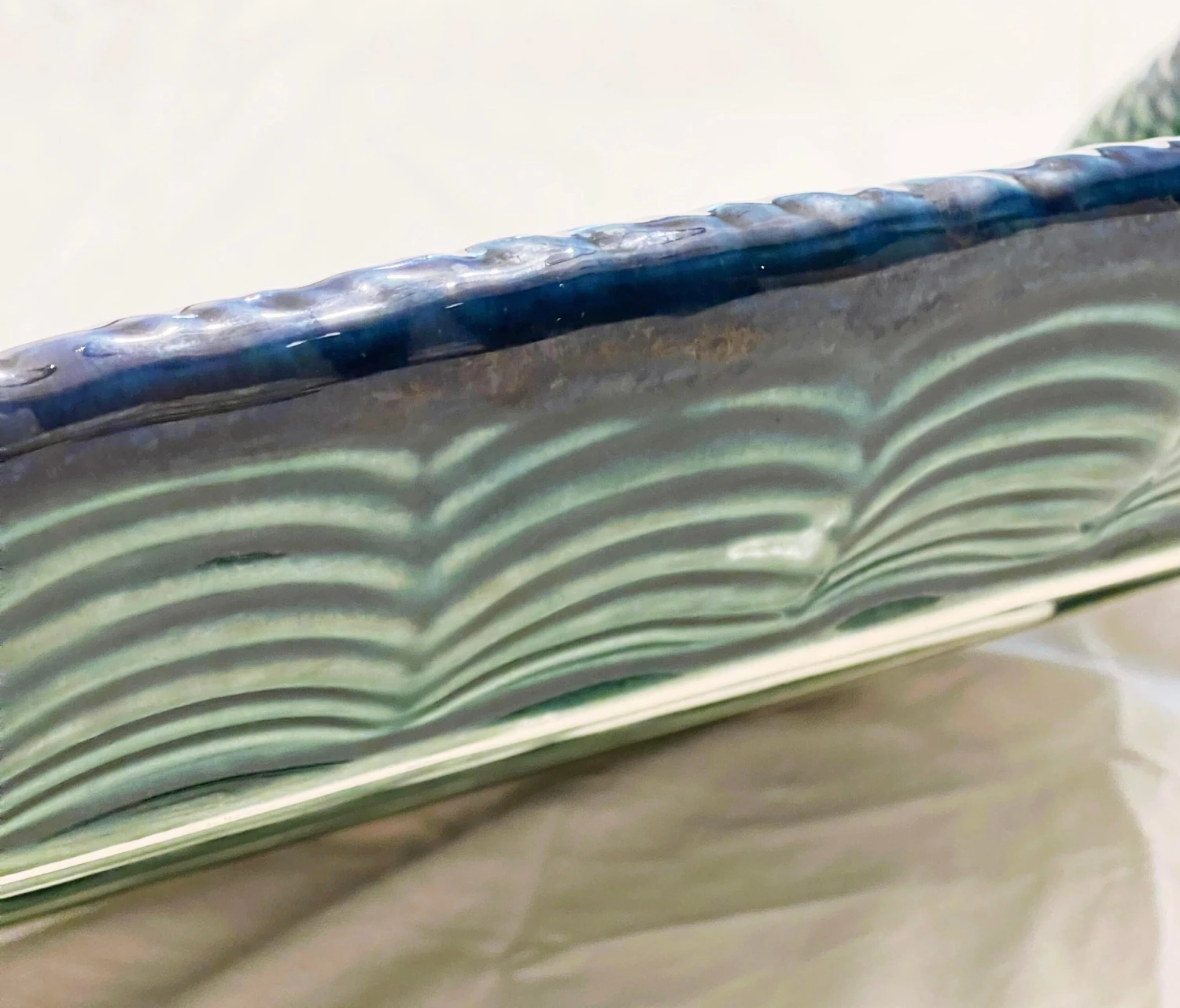 Late 20th Century Verdigris Serving Platter With Scale And Fish Motif 11 Late 20th Century Verdigris Serving Platter With Scale And Fish Motif - Image 9