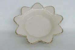 Lenox USA Meridian Petal Ivory Porcelain Candy Dish -Lenox Shop lenox usa meridian petal ivory porcelain candy dish 1464