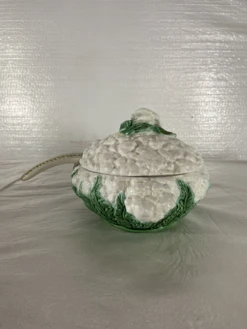 Majolica Cauliflower Tureen And Ladle -Lenox Shop majolica cauliflower tureen and ladle 4598