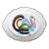 Majolica Hand Painted Ceramic Turkey Motif Thanksgiving Serving Tray Or Platter -Lenox Shop majolica hand painted ceramic turkey motif thanksgiving serving tray or platter 6792