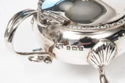 Mappin & Webb Sterling Silver Footed Mustard Pot With Glass Liner, Circa 1929 -Lenox Shop mappin and webb sterling silver footed mustard pot with glass liner circa 1929 9373