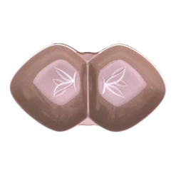 Mid 20th Century California Taupe Double Sided Serving Dish