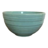 Mid 20th Century McCoy Speckled Turquoise Pastel Bowl -Lenox Shop mid 20th century mccoy speckled turquoise pastel bowl 1505