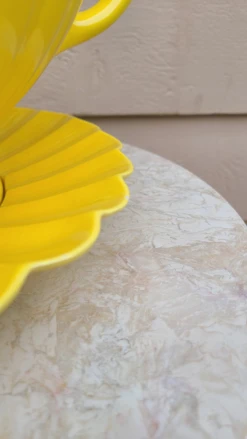 Mid Century California Pottery Vibrant Yellow Soup Tureen Set - 4 Pieces -Lenox Shop mid century california pottery vibrant yellow soup tureen set 4 pieces 8732