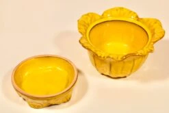 Mid Century Italian Yellow Cauliflower Ceramic Tureen 16 Mid Century Italian Yellow Cauliflower Ceramic Tureen -Lenox Shop mid century italian yellow cauliflower ceramic tureen 5870