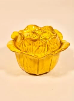Mid Century Italian Yellow Cauliflower Ceramic Tureen 17 Mid Century Italian Yellow Cauliflower Ceramic Tureen -Lenox Shop mid century italian yellow cauliflower ceramic tureen 7098