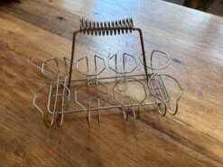 Mid-Century Modern Chrome Social Hour Barware Caddy -Lenox Shop mid century modern chrome social hour barware caddy 3137