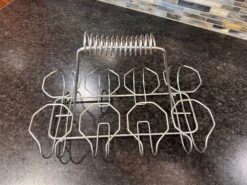 Mid-Century Modern Chrome Social Hour Barware Caddy -Lenox Shop mid century modern chrome social hour barware caddy 4777