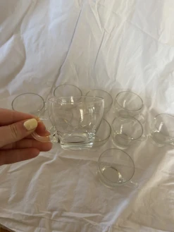 Mid-Century Modern Demitasse Glasses- Set Of 10 -Lenox Shop mid century modern demitasse glasses set of 10 0647