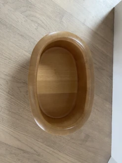 Mid Century Rift Sawn Oak Serving Bowl And Two Spoons By Nissen Denmark -Lenox Shop mid century rift sawn oak serving bowl and two spoons by nissen denmark 2880