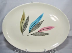 Mid Century Stetson Hand-Painted Oven Proof Food Platter -Lenox Shop mid century stetson hand painted oven proof food platter 5611