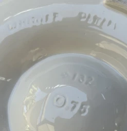 Mid Twentieth -Century Whittier Pottery Majolica Style White Artichoke Plates- Set Of 3 -Lenox Shop mid twentieth century whittier pottery majolica style white artichoke plates set of 3 8014