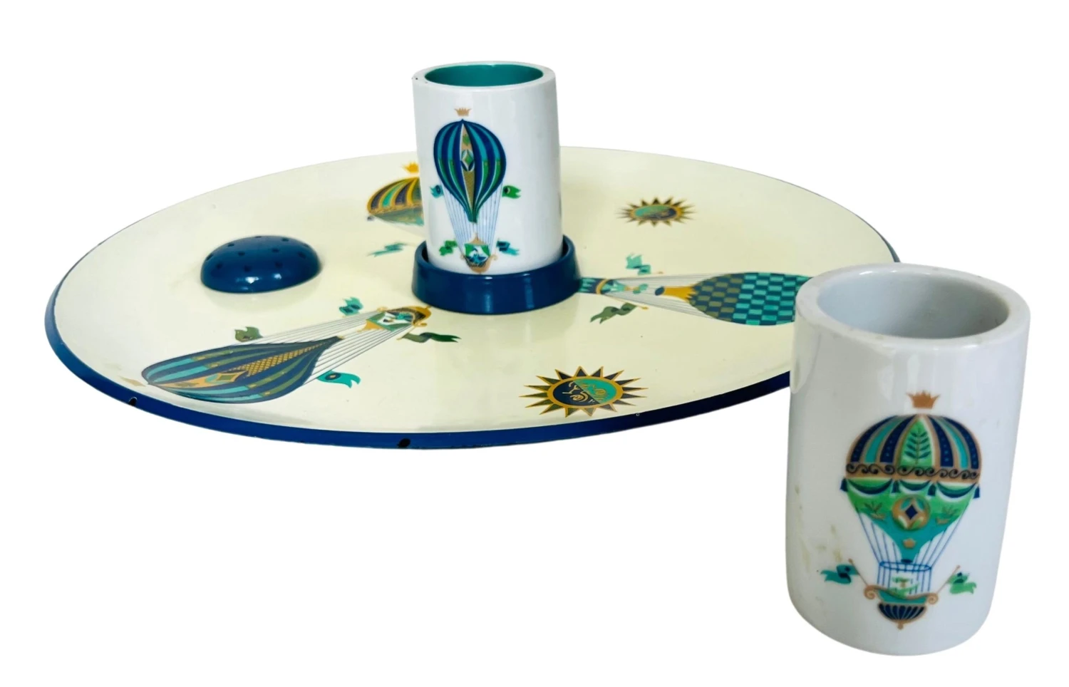 Midcentury Georges Briard Serving Plates - "Fancy Free" Set- 5 Pieces 8 Midcentury Georges Briard Serving Plates - "Fancy Free" Set- 5 Pieces - Image 6