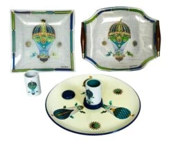 Midcentury Georges Briard Serving Plates - "Fancy Free" Set- 5 Pieces 17 Midcentury Georges Briard Serving Plates - "Fancy Free" Set- 5 Pieces -Lenox Shop midcentury georges briard serving plates fancy free set 5 pieces 6087