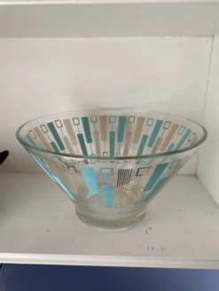 Midcentury Space Era Serving Bowl -Lenox Shop midcentury space era serving bowl 6083