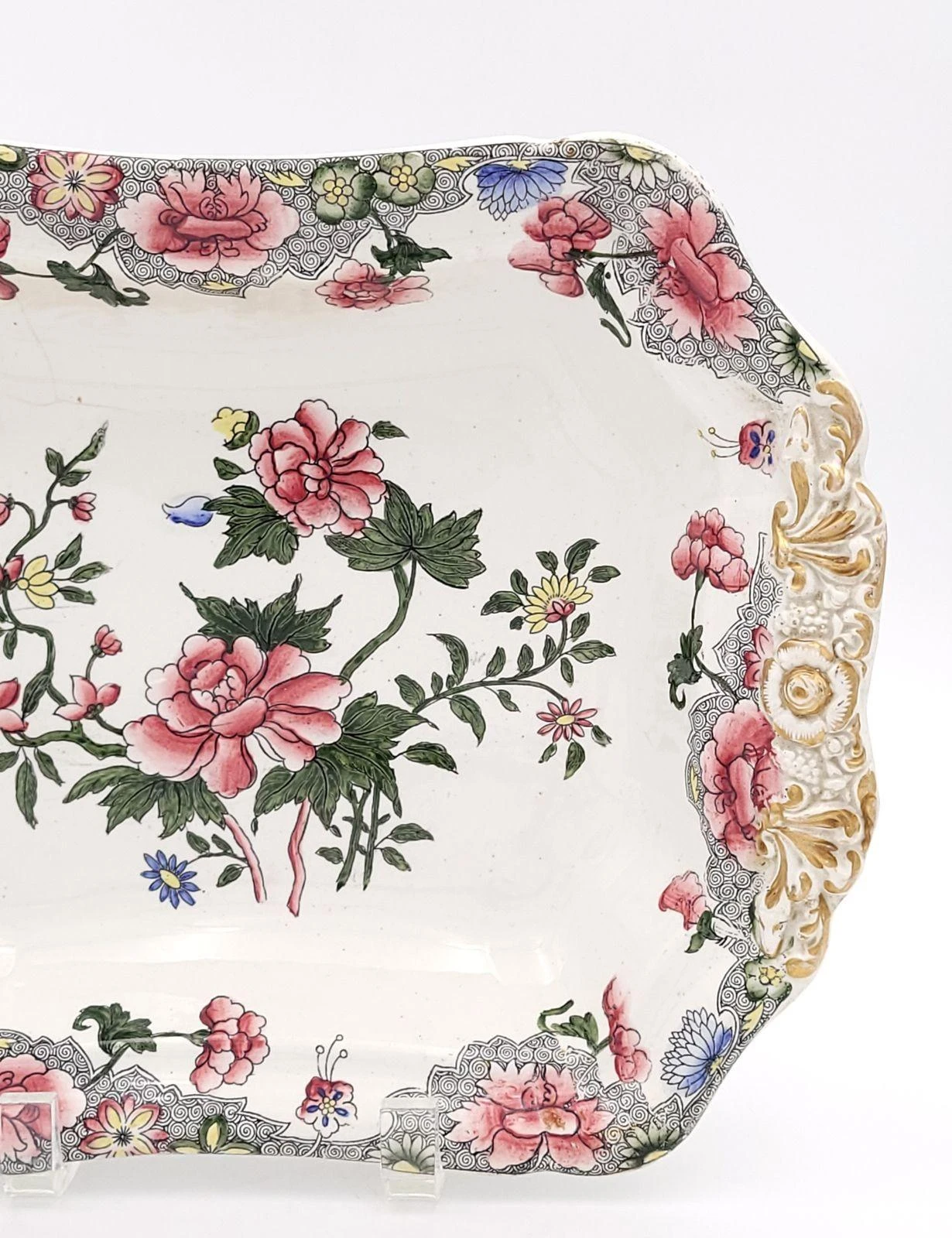 Pair Of 19th Century English Spode "New Fayence" Vegetable Dishes With Covers 7 Pair Of 19th Century English Spode "New Fayence" Vegetable Dishes With Covers - Image 5