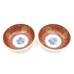 Pair Of Japanese Porcelain Bowls, Circa 1980 -Lenox Shop pair of japanese porcelain bowls circa 1980 2862