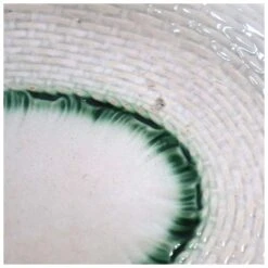 Rare English Leeds Pearlware Pottery Basketweave Oval Reticulated Platter -Lenox Shop rare english leeds pearlware pottery basketweave oval reticulated platter 0587