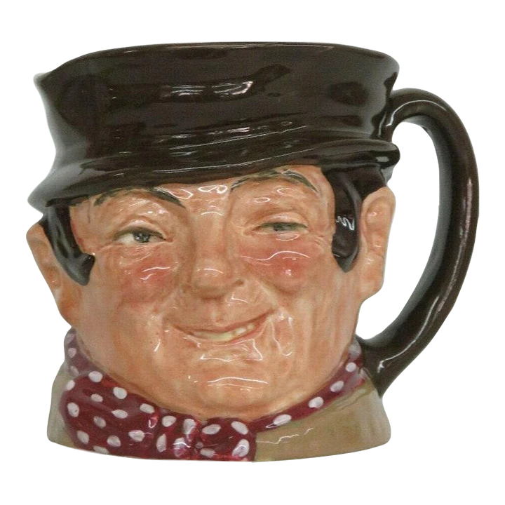 Royal Doulton Sam Weller Dickens Pickwick English Porcelain Character Mug 3 Royal Doulton Sam Weller Dickens Pickwick English Porcelain Character Mug