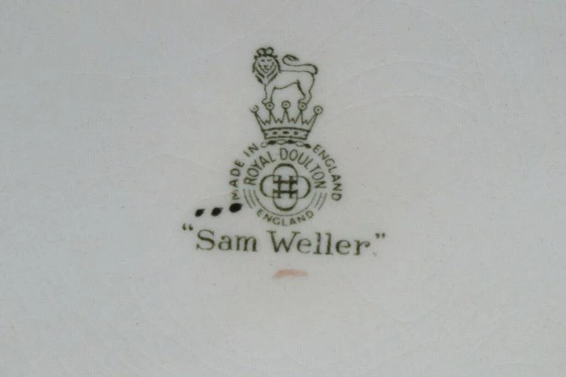 Royal Doulton Sam Weller Dickens Pickwick English Porcelain Character Mug 9 Royal Doulton Sam Weller Dickens Pickwick English Porcelain Character Mug - Image 7