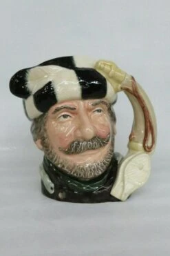Royal Doulton Trapper D6609 English Porcelain Large 7 Inch Character Mug -Lenox Shop royal doulton trapper d6609 english porcelain large 7 inch character mug 0592