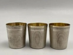 Silver Liquor Cups, Set Of 6 -Lenox Shop silver liquor cups set of 6 2986