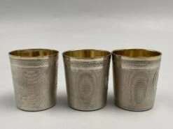 Silver Liquor Cups, Set Of 6 -Lenox Shop silver liquor cups set of 6 8140