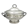 Silver Plate Tureen Armorial Crest 1 Silver Plate Tureen Armorial Crest -Lenox Shop silver plate tureen armorial crest 1198