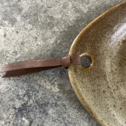 Speckle Glaze Studio Pottery Platter Signed -Lenox Shop speckle glaze studio pottery platter signed 2259