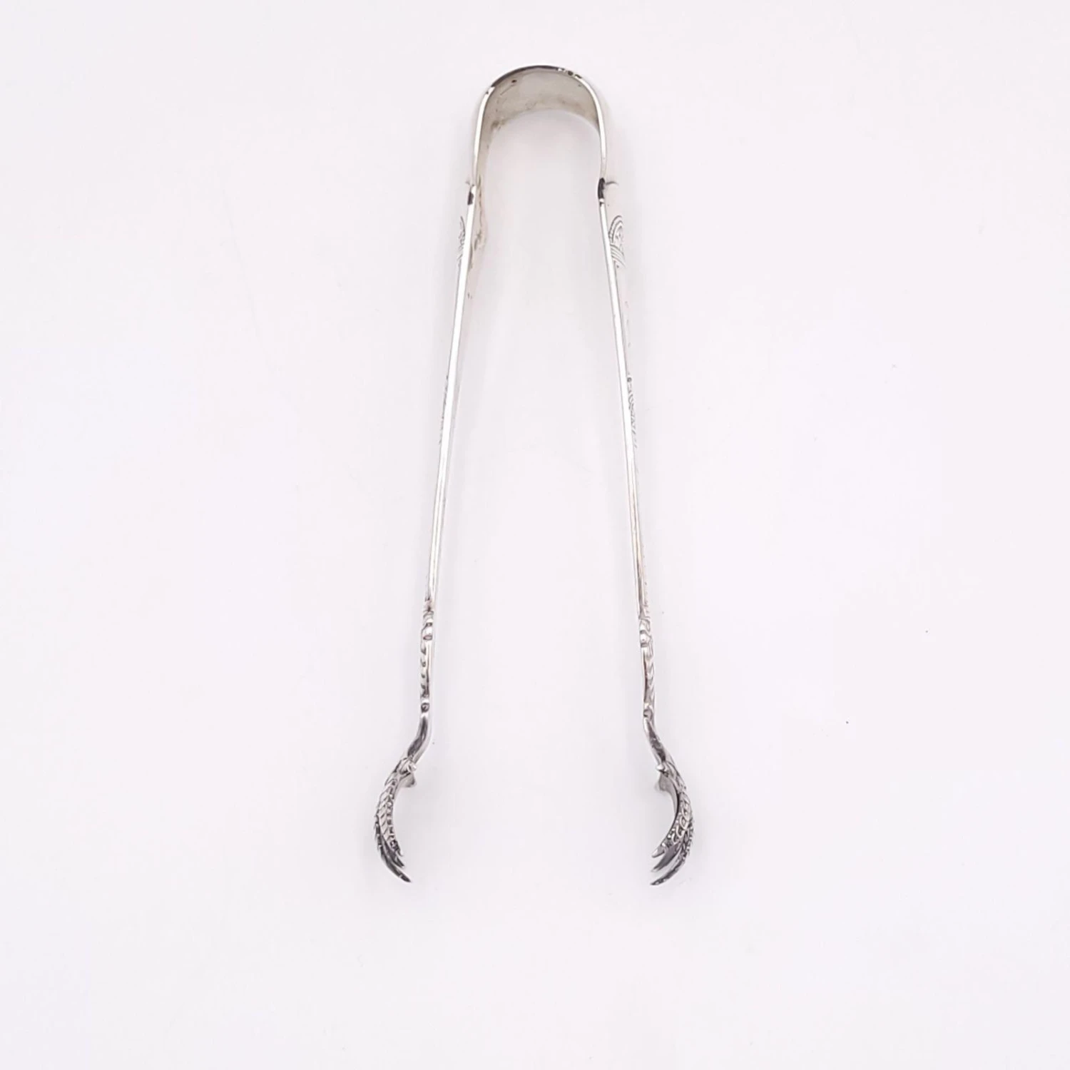 Sterling Pair Of Ice Tongs By Gorham, U.s.a. Circa 1880 10 Sterling Pair Of Ice Tongs By Gorham, U.s.a. Circa 1880 - Image 8