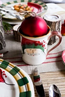 VIETRI Old St. Nick Assorted Mugs - Set Of 4 -Lenox Shop vietri old st nick assorted mugs set of 4 3955
