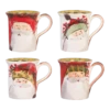 VIETRI Old St. Nick Assorted Mugs - Set Of 4 -Lenox Shop vietri old st nick assorted mugs set of 4 6971