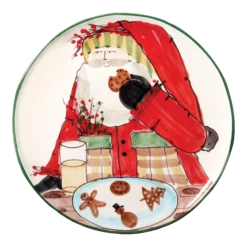 VIETRI Old St. Nick Cookie Platter