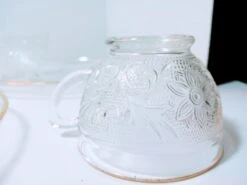 Vintage Anchor Hocking Eight Piece Set Sandwich Clear Snack Plates & Cups 14 Vintage Anchor Hocking Eight Piece Set Sandwich Clear Snack Plates & Cups -Lenox Shop vintage anchor hocking eight piece set sandwich clear snack plates and cups 9553