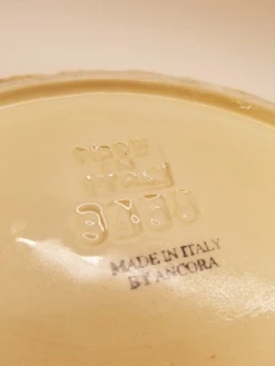 Vintage Ancora Pineapple Ceramic Fruit Bowl, Made In Italy -Lenox Shop vintage ancora pineapple ceramic fruit bowl made in italy 2698