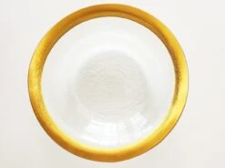 Vintage Annieglass "Roman Antique Gold" Deep Bowl -Lenox Shop vintage annieglass roman antique gold deep bowl 5541