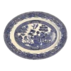 Vintage Blue “Willow” Oval Serving Dish Made In England -Lenox Shop vintage blue willow oval serving dish made in england 8301