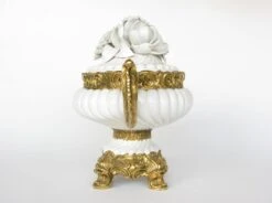 Vintage Capodimonte Style Italian Ceramic Soup Tureen With Ladle -Lenox Shop vintage capodimonte style italian ceramic soup tureen with ladle 3358