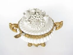 Vintage Capodimonte Style Italian Ceramic Soup Tureen With Ladle -Lenox Shop vintage capodimonte style italian ceramic soup tureen with ladle 8850