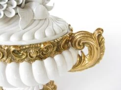 Vintage Capodimonte Style Italian Ceramic Soup Tureen With Ladle -Lenox Shop vintage capodimonte style italian ceramic soup tureen with ladle 9415