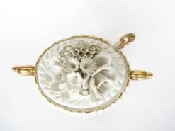 Vintage Capodimonte Style Italian Ceramic Soup Tureen With Ladle -Lenox Shop vintage capodimonte style italian ceramic soup tureen with ladle 9716