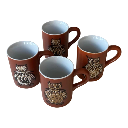 Vintage Cheeky Stoneware Ceramic Owl Mugs -Lenox Shop vintage cheeky stoneware ceramic owl mugs 5953