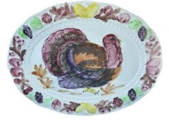 Vintage Colorful Ceramic Turkey Platter 15 Vintage Colorful Ceramic Turkey Platter -Lenox Shop vintage colorful ceramic turkey platter 2131